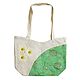 Decorative Jute Bag with One Zipped Pocket and One Small Open Pocket