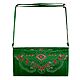 Green Bag with Kantha Stitch