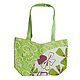 Jute Bag with One Zipped Pocket and One Small Open Pocket