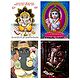 Krishna and Ganesha - Set of 4 Posters