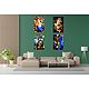 Ganesha, Krishna Meerabai and Radha Krishna - Set of 4 Posters