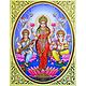 Lakshmi,Saraswati and Ganesha