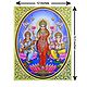 Lakshmi,Saraswati and Ganesha