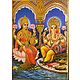 Lakshmi and Ganesha
