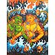 Bal Gopal and Mermaids - Set of 2 Mural Posters - Unframed