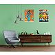 Bal Gopal and Mermaids - Set of 2 Mural Posters - Unframed