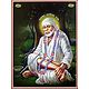 Shirdi Sai Baba - Poster with Glitter