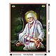 Shirdi Sai Baba - Poster with Glitter