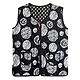 Reversible Printed Quilt Jacket with Pocket