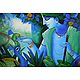 Animal Lover Krishna and Radha Krishna - Set of 4 Posters