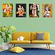 Krishna and Radha Krishna - Set of 4 Posters