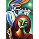 Ganesha, Krishna Meerabai and Radha Krishna - Set of 4 Posters