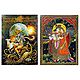 Radha Krishna and Murlidhar Krishna - Set of 2 Posters