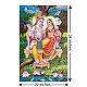 Radha Krishna Sitting on a Throne
