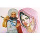 Rajasthani People - Set of 2 Unframed Posters