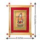 Lord Vinayak - Patachitra on Palm Leaf - Framed