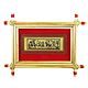 Hunters Procession - Tribal Painting on Palm Leaf - Framed