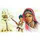 Rajasthani People - Set of 2 Unframed Posters