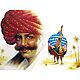 Rajasthani People - Set of 2 Posters