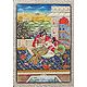King with His Concubines and Hunter - Set of 4 Unframed Posters