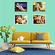 Rajasthani Women and Lovers - Set of 4 Posters