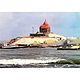 Vivekananda Rock Memorial and Thiruvalluvar Statue at Kanyakumari - Set of 2 Laminated Poster