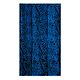 Printed Blue Chiffon Saree