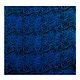 Printed Blue Chiffon Saree