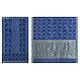 Paisley Design on South Cotton Silk Saree  with Zari Pallu