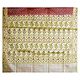 Red with Golden Cotton Silk Saree with Border and Pallu