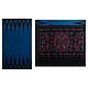 Ikkat Design on Dark Blue Cotton Saree