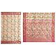 Jamdani Weaved Design All-Over on Beige Net Sari
