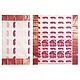 Off-White Tangail Saree with Red Paisley Design