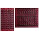 Red Boota on Black Tangail Saree with Border and Pallu