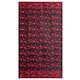 Red Boota on Black Tangail Saree with Border and Pallu