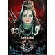Shiva and Krishna in Disguise with Radha- Set of 2 Posters