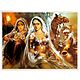 Rajasthani Women and Lovers - Set of 4 Posters
