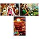 Musicians, Rajasthani People and Ladies in Front of Beautiful House - Set of 3 Posters