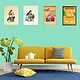 Ragini and Rajput Woman - Set of 4 Posters