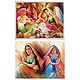 Rajasthani Beauties - Set of 3 Posters