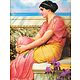 Mother and Child, European Lady and Lovers - Set of 3 Posters