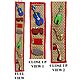 Wooden Musical Instruments on Grass Mat - Wall Hanging