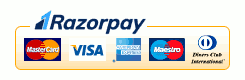 Payments powered by Razorpay